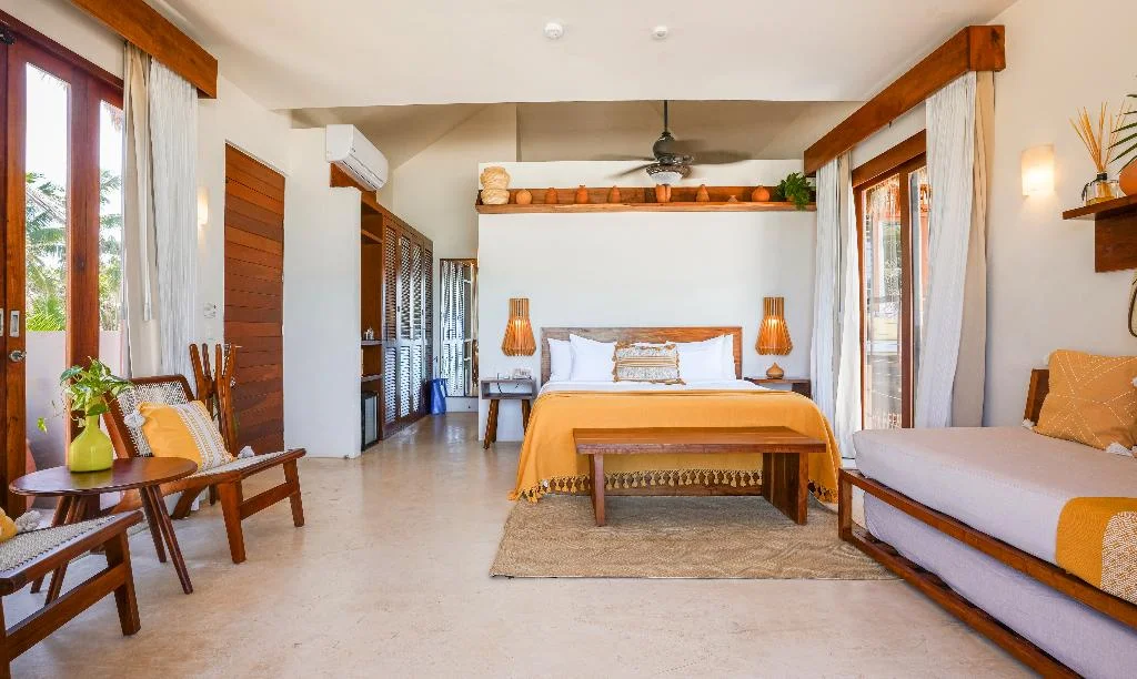 Interior de La Zebra em Tulum Beach, Tulum
