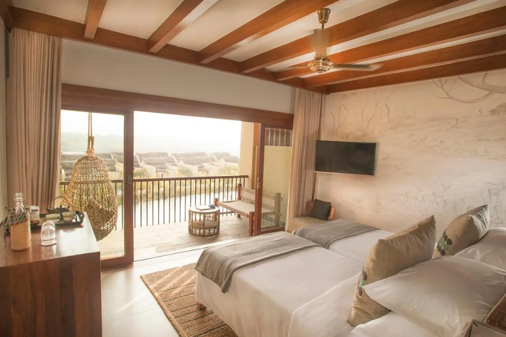 Meghauli Serai, A Taj Safari hotel interior