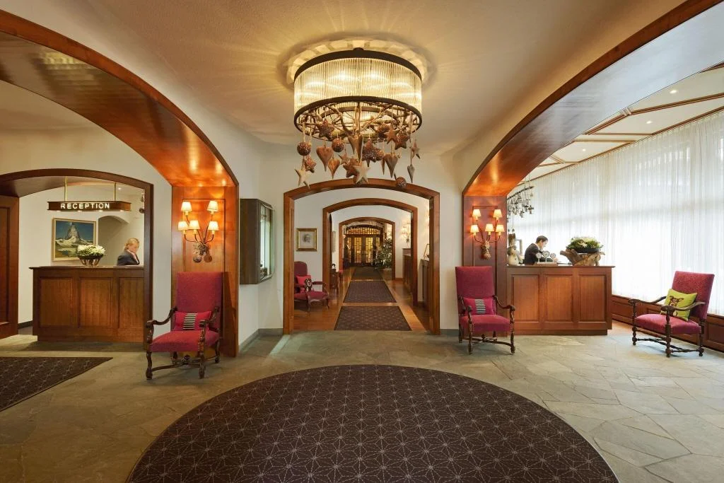 Mont Cervin Palace hotel interior