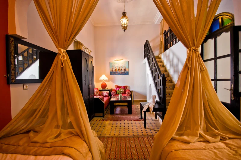 Riad Maison Bleue hotel interior
