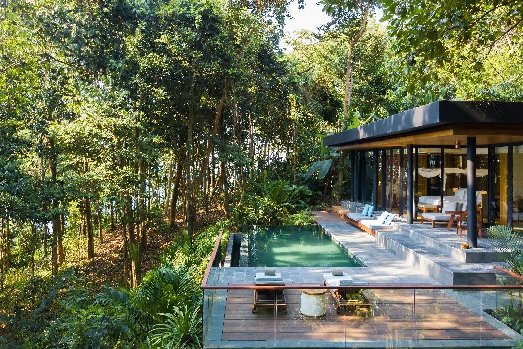 Six Senses Krabey Island hotel interior