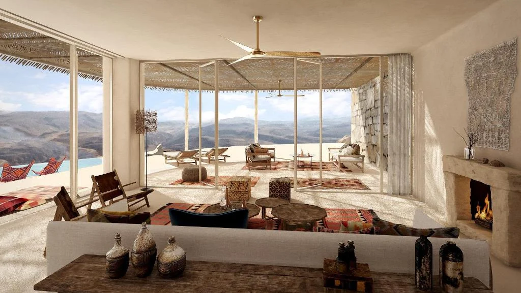 Six Senses Shaharut hotel interior