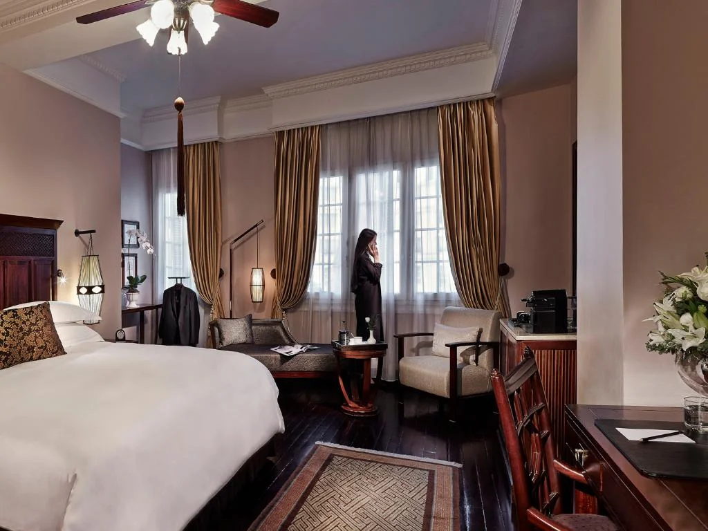 Interior de Sofitel Legend Metropole Hanoi em French Quarter, Hanoi