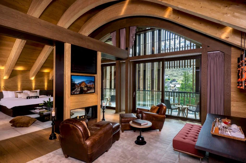 The Chedi Andermatt hotel interior