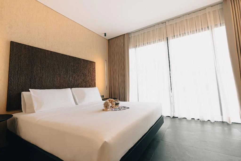The Funny Lion hotel interior