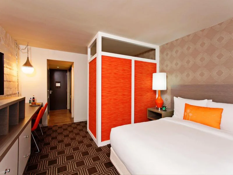 The Garland hotel interior