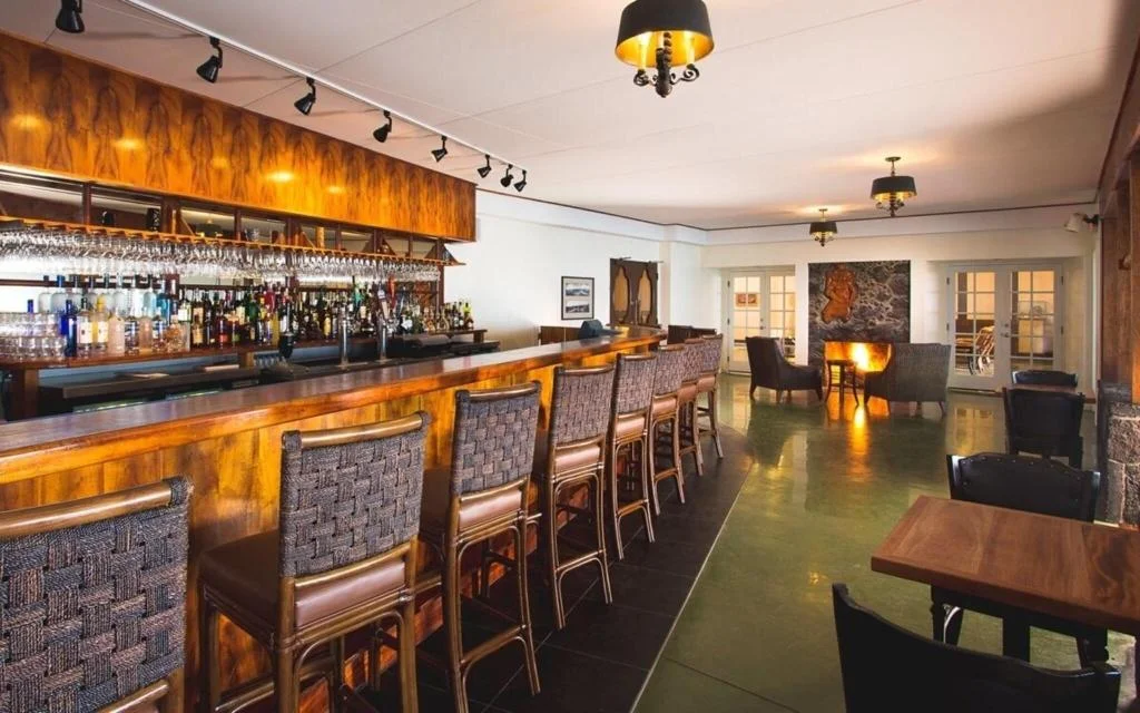 Volcano Lodge hotel interior
