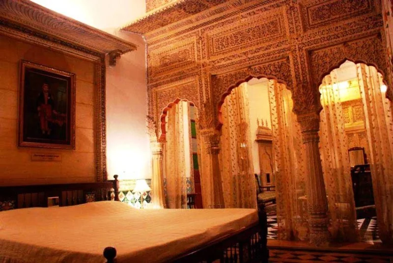 WelcomHeritage Mandir Palace hotel interior