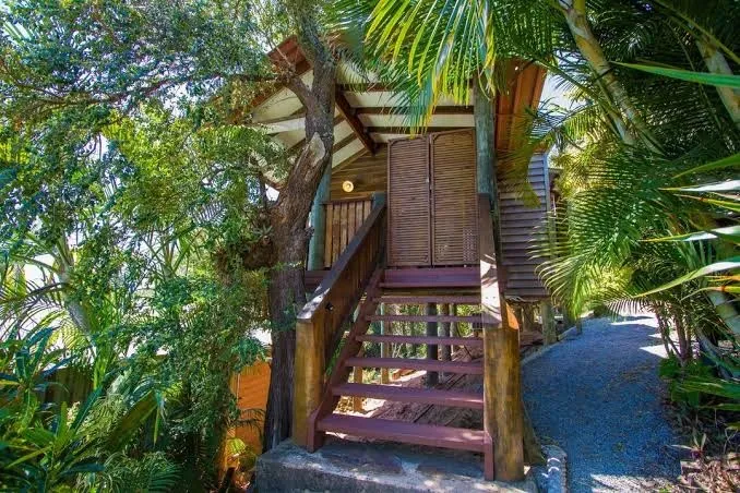 1770 Beach Shacks, Great Barrier Reef interior view