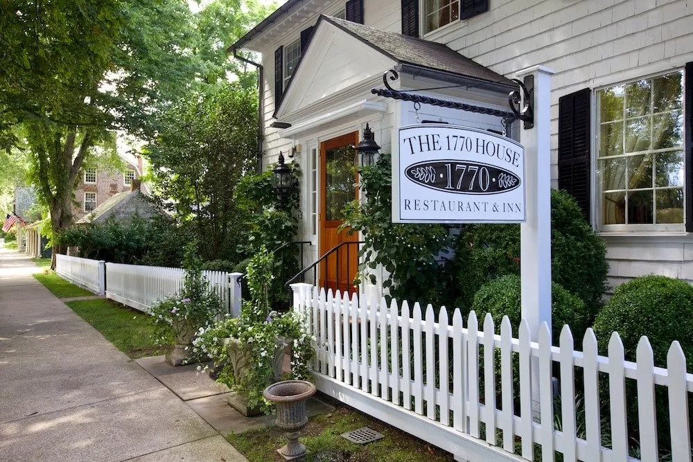 1770 House Restaurant & Inn, The Hamptons interior view