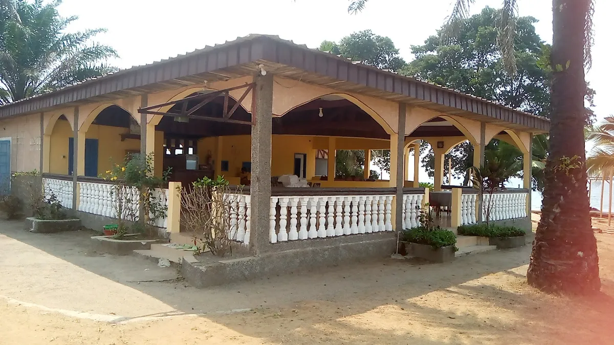 Adrien Beach Hotel, Kribi interior view