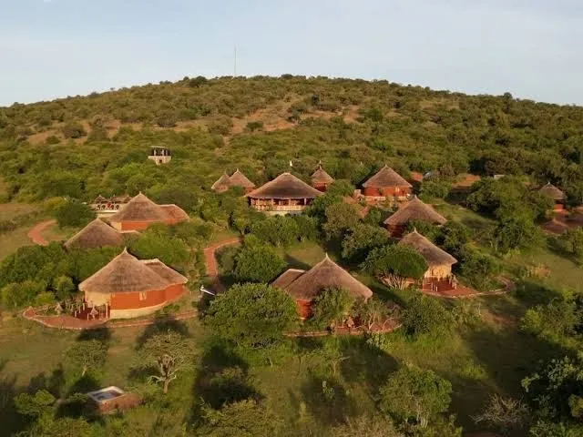 Africa Safari Maasai Boma, Ngorongoro interior view