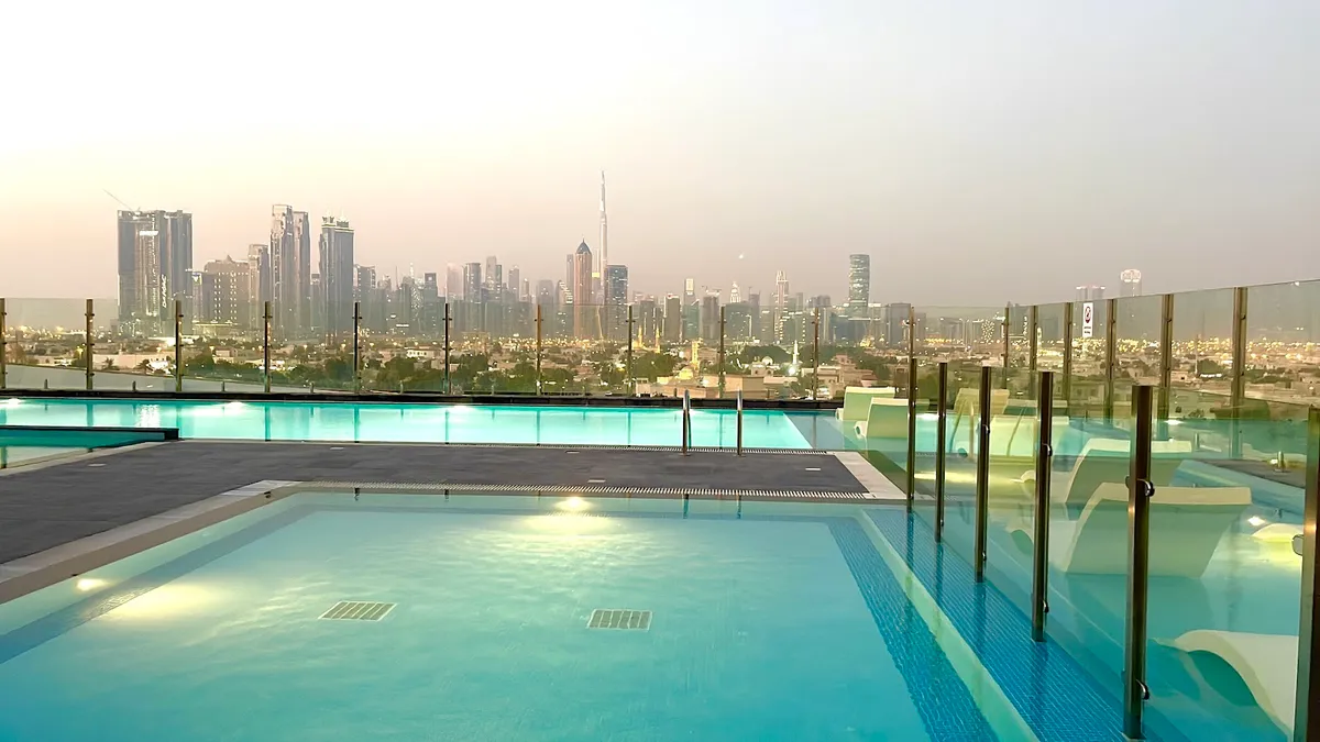 Al Khoory Courtyard Hotel, Dubai interior view