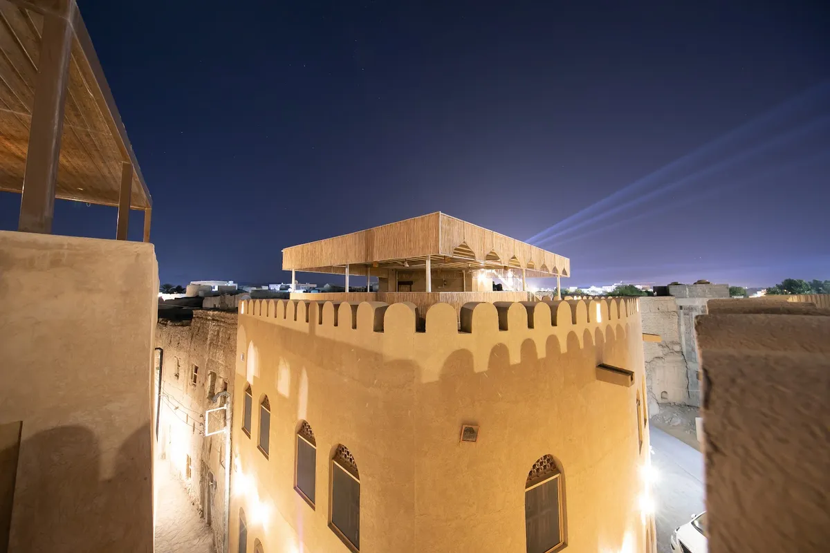 Alaqur View Inn . نزل واجهة العقر, Nizwa interior view