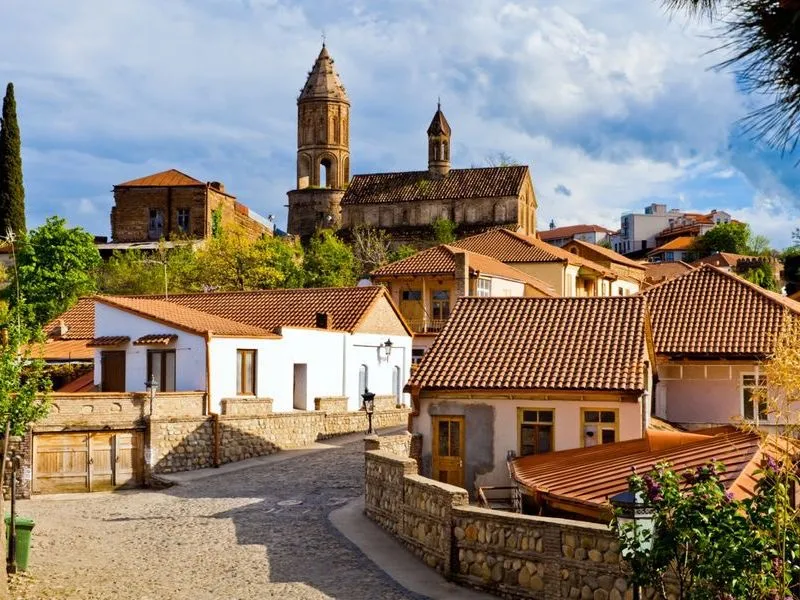 "Alazani Valley", Sighnaghi interior view
