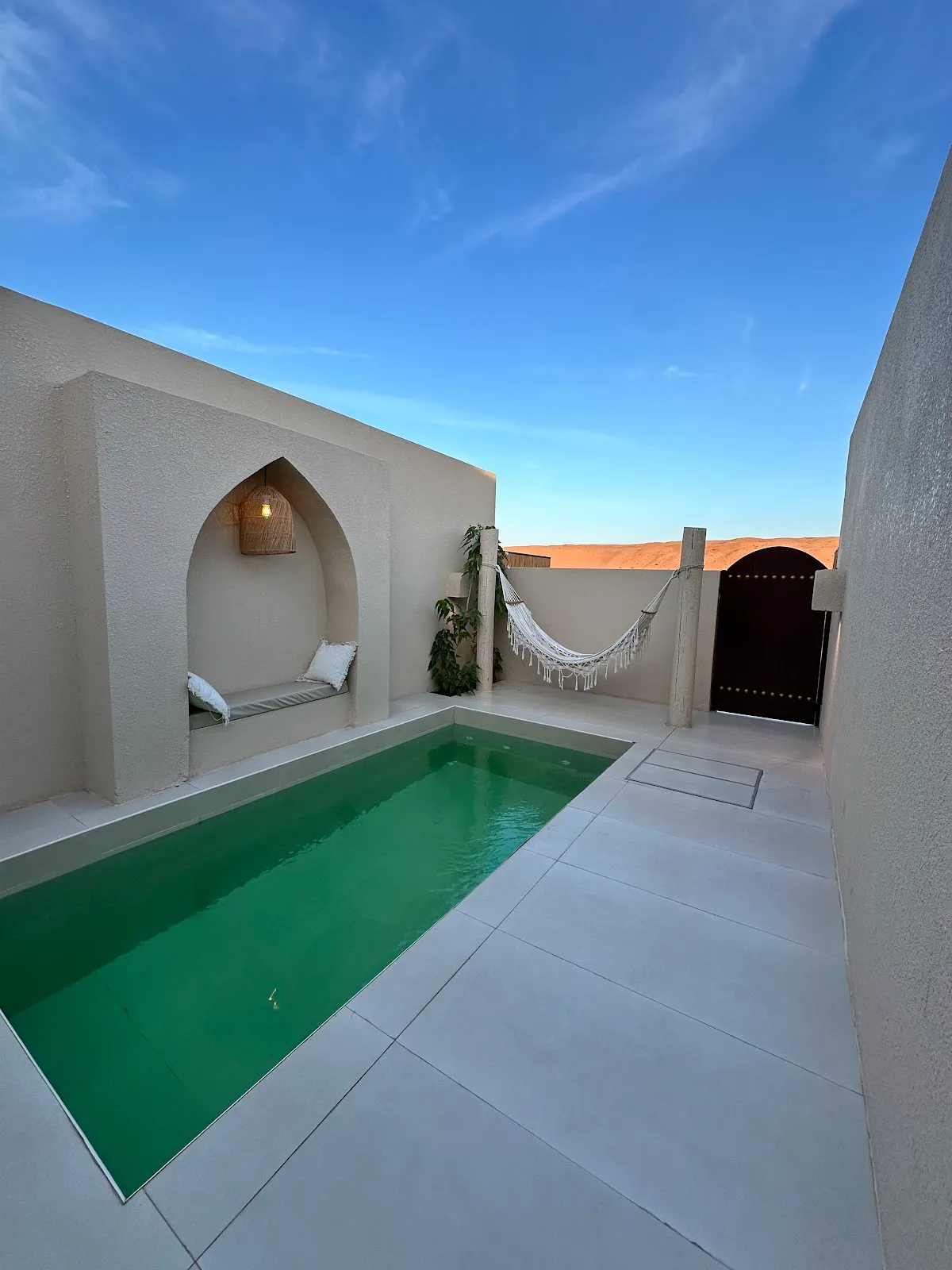 Alsaif camp, Wahiba Sands interior view