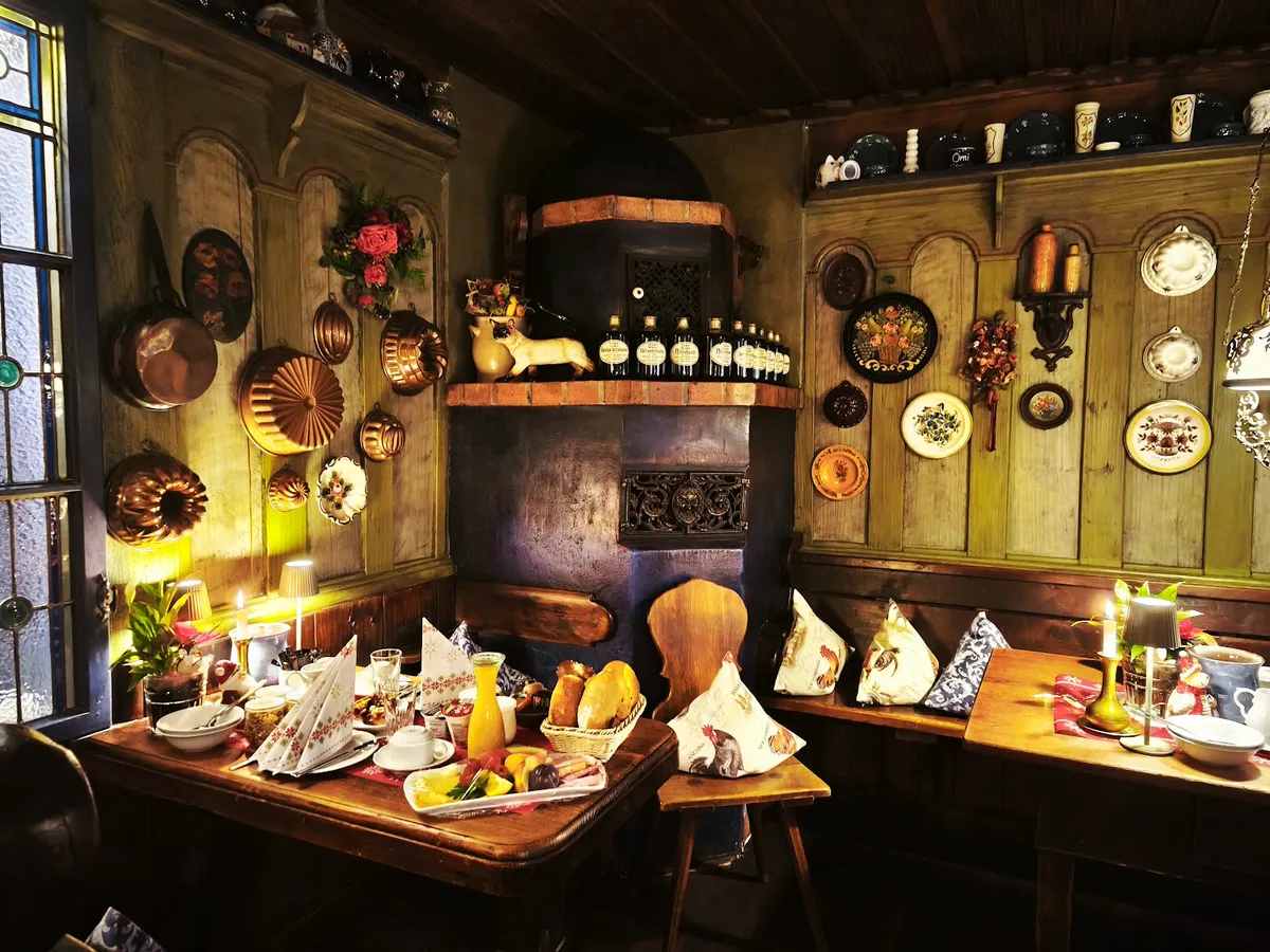 Altfraenkische Weinstube, Rothenburg Ob Der Tauber interior view
