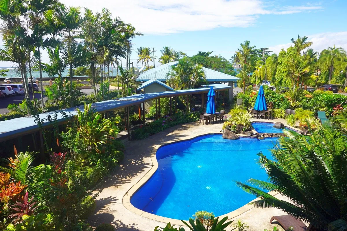 Amanaki Hotel, Apia interior view