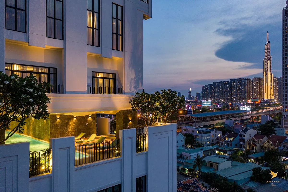 Amanaki Thao Dien Hotel, Ho Chi Minh City interior view