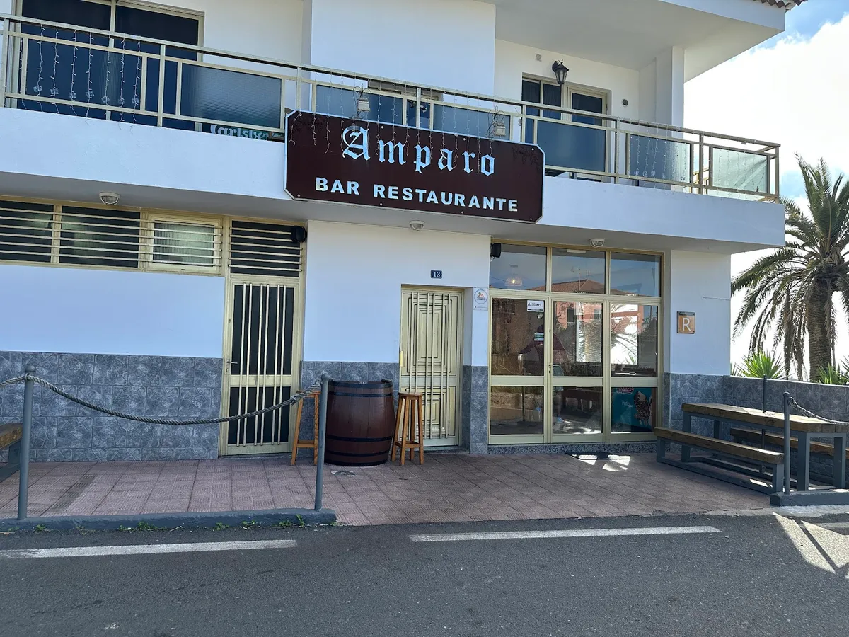 Amparo restaurante Las Hayas, Canary Islands interior view