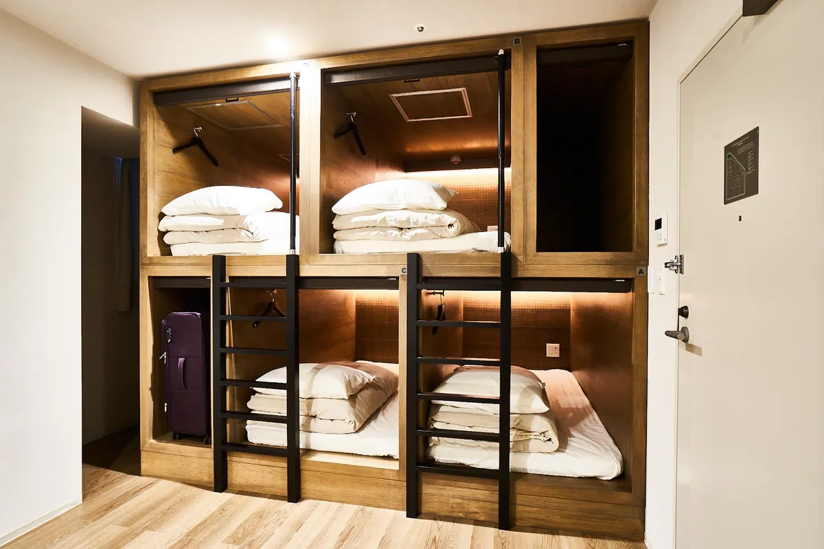 &And Hostel Hommachi East, Osaka interior view