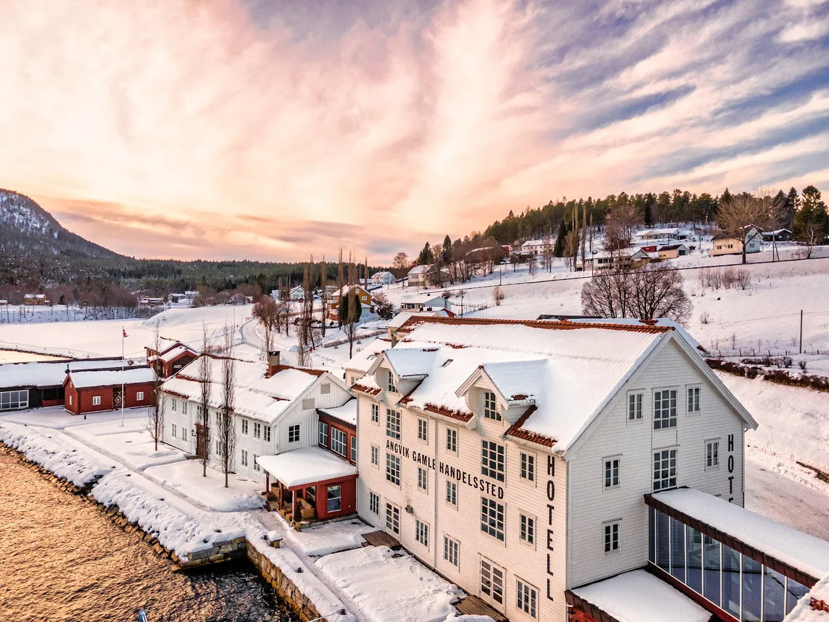 Angvik, Norwegian Fjords interior view