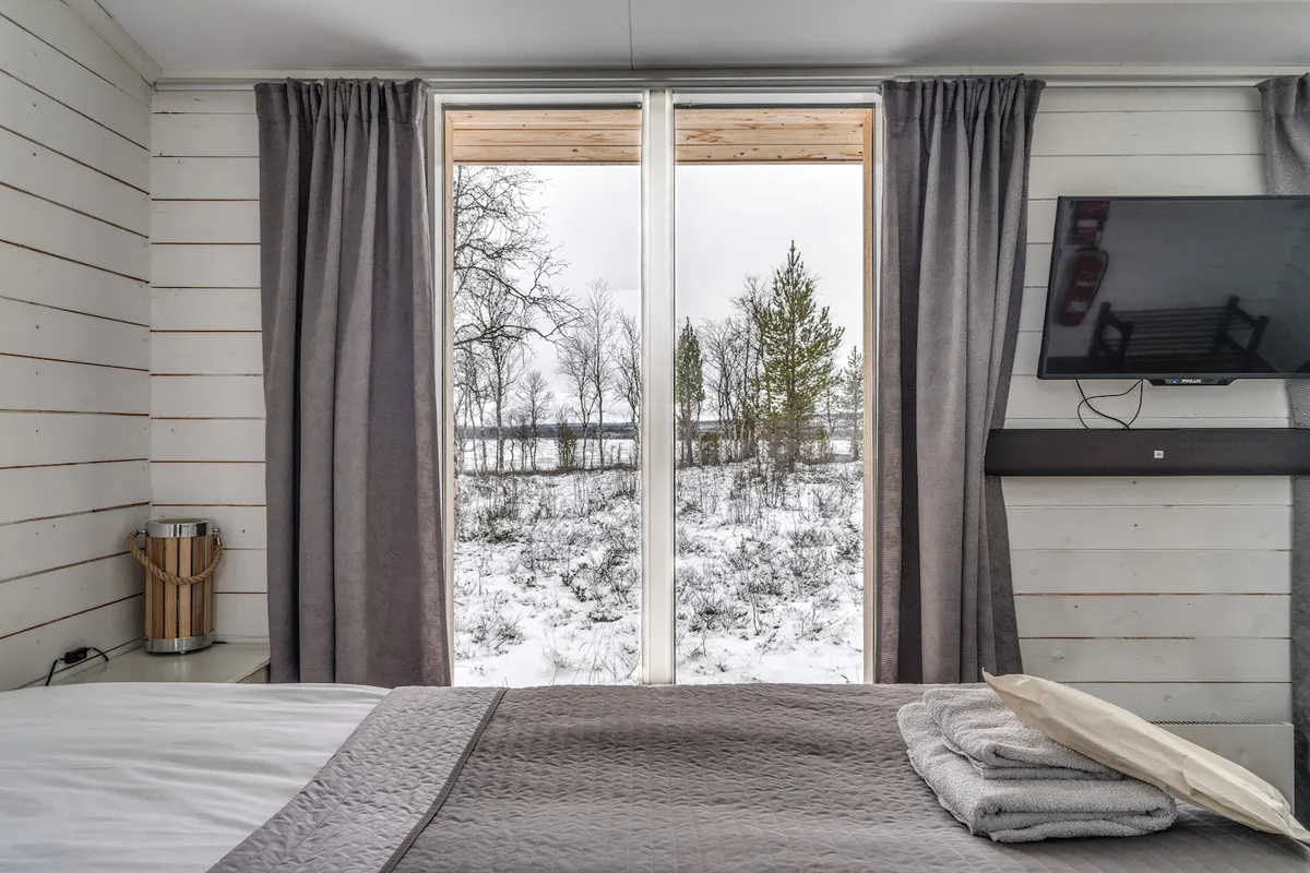 Arctic Gourmet Cabin, Kiruna interior view