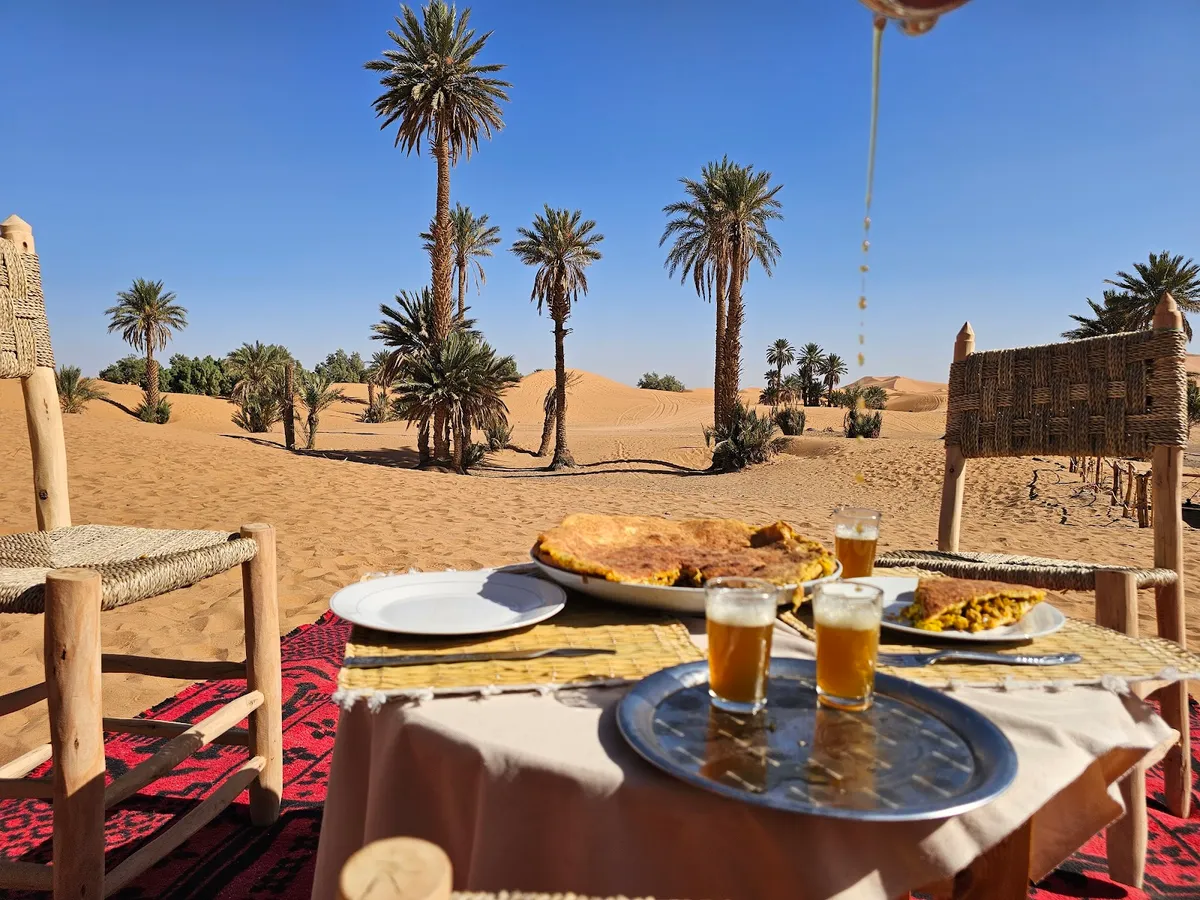 Arena Hostel Camp, Merzouga interior view