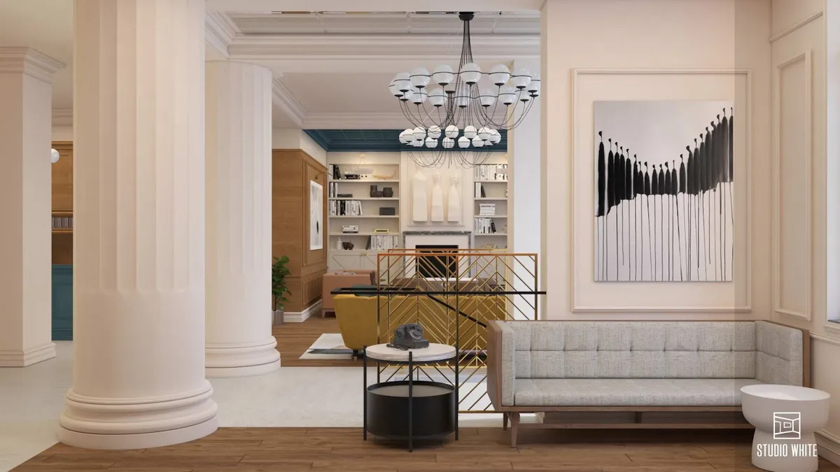 Artist Hotel, Subotica interior view