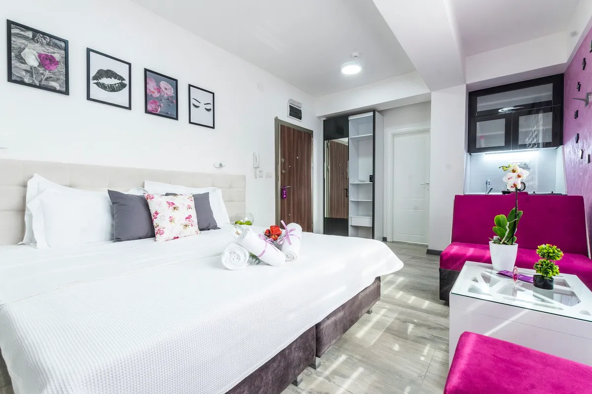 Astera Apart Hotel, Skopje interior view