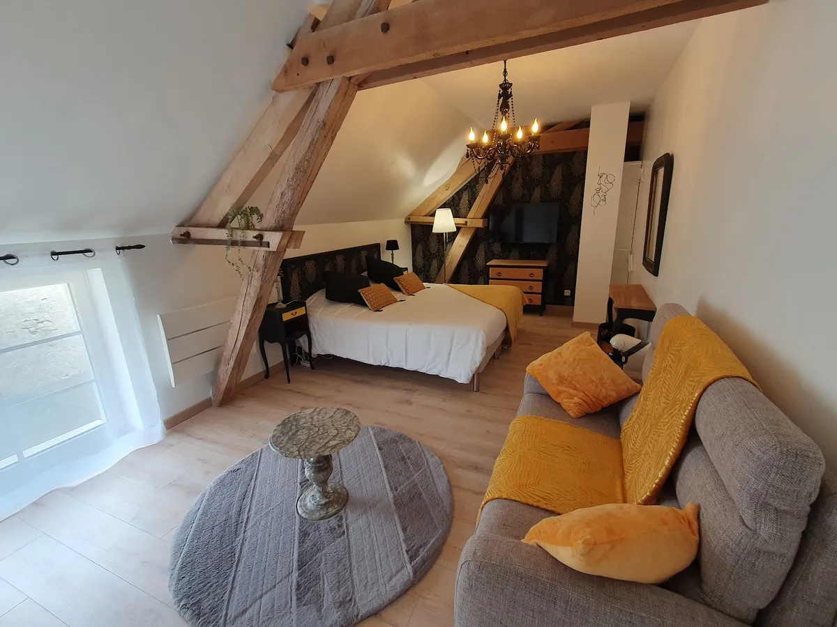 Au Domaine du Bois Joubert, Loire Valley interior view