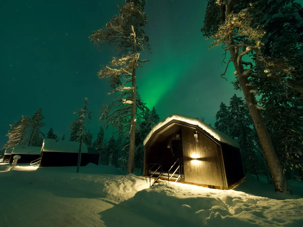 Aurora Queen Resort, Lapland interior view
