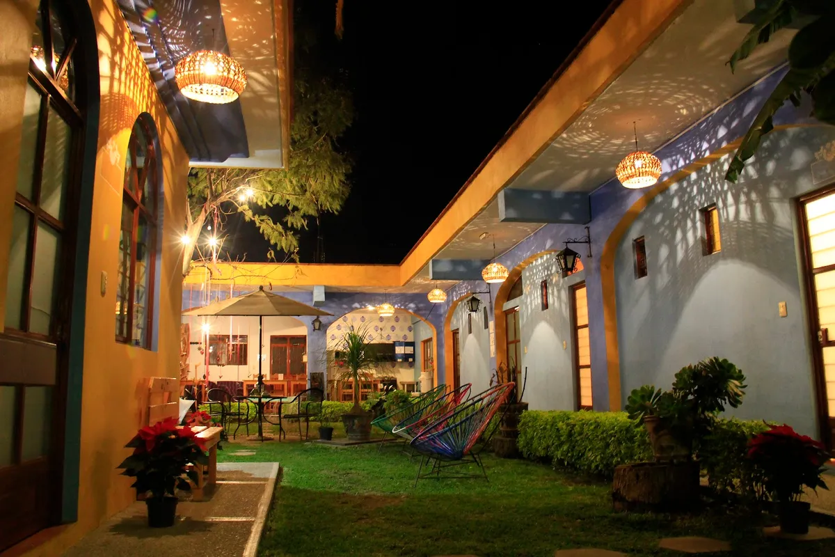Azul Cielo Hostel, Oaxaca interior view