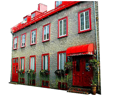 B & B at The Augustine, Quebec City interior view