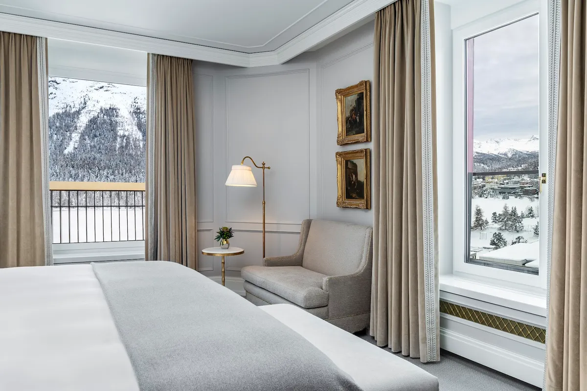 Badrutt's Palace Hotel St. Moritz, St Moritz interior view