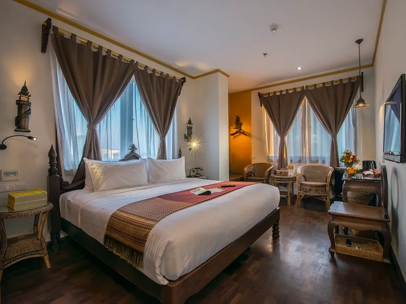Bagan King Hotel, Mandalay interior view