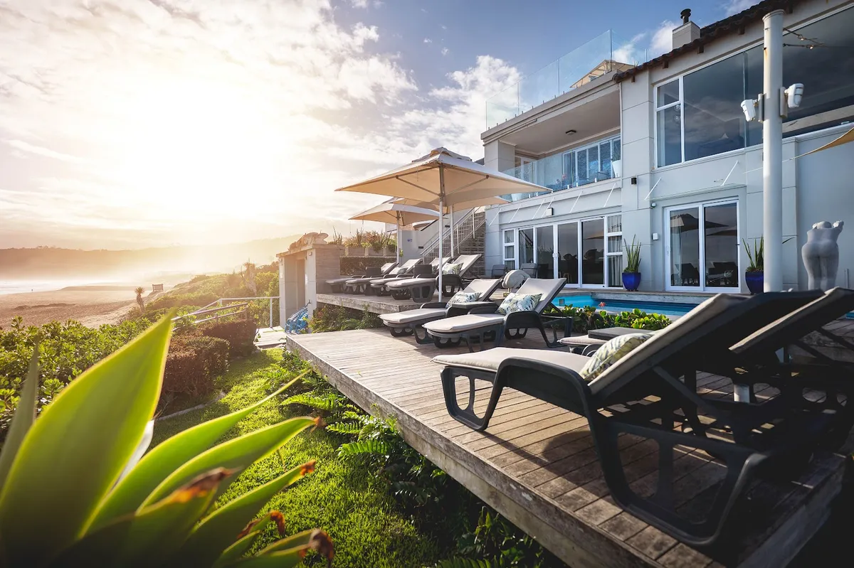 Beach Villa Wilderness, Garden Route interior view