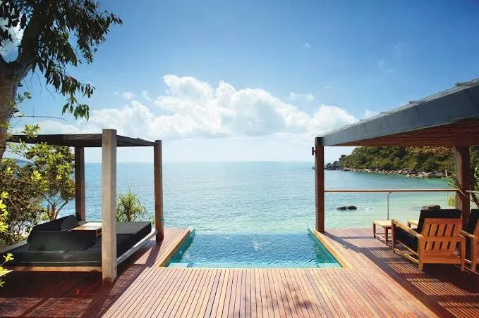 Bedarra Island Resort, Great Barrier Reef interior view