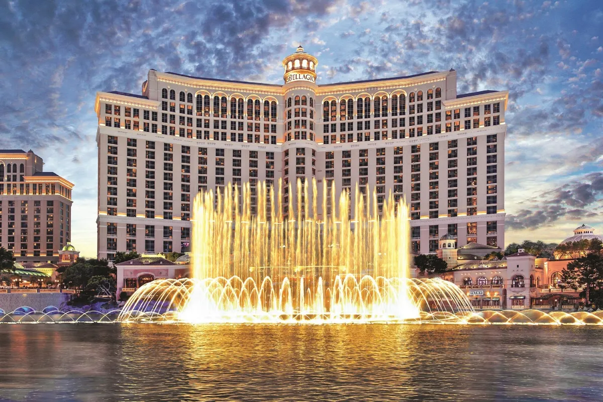 Bellagio Hotel & Casino, Las Vegas interior view