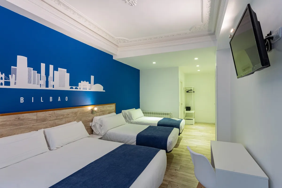 Blue Bilbao, Bilbao interior view