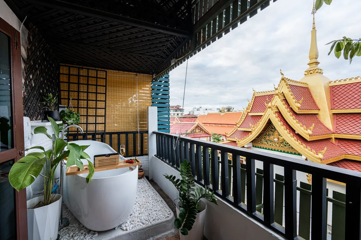 Blue Home Hotel, Vientiane interior view