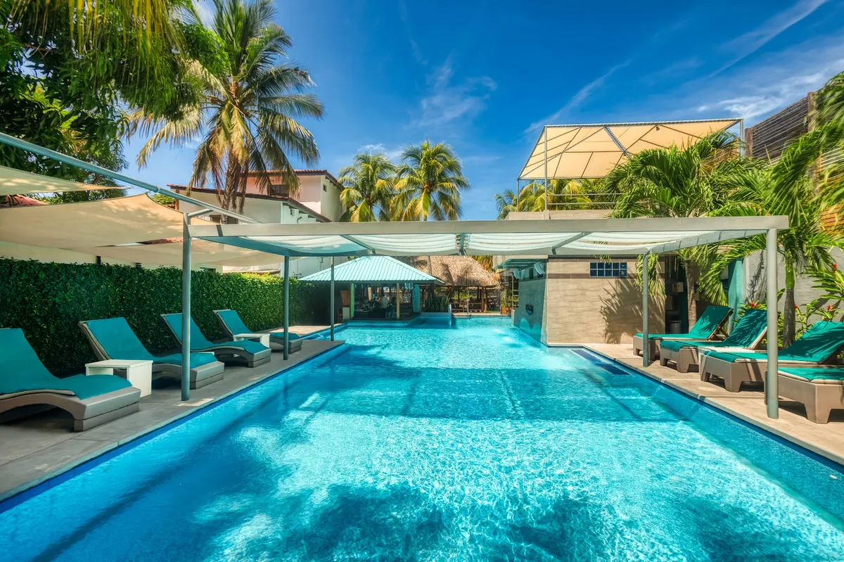 Boca Olas Resort & Villas, El Tunco interior view