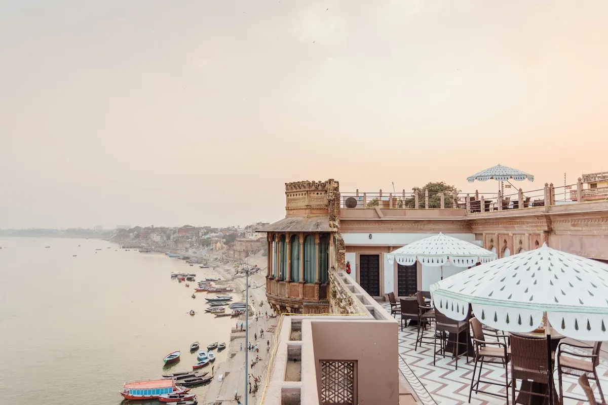 BrijRama Palace, Varanasi | By the Ganges, Varanasi interior view