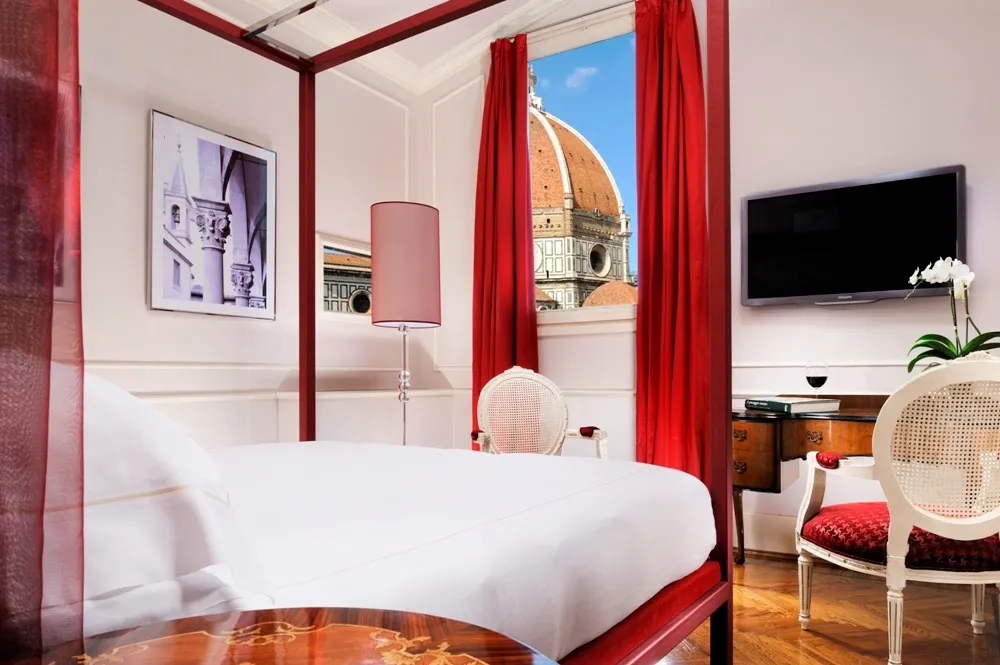 Brunelleschi Hotel, Florence interior view