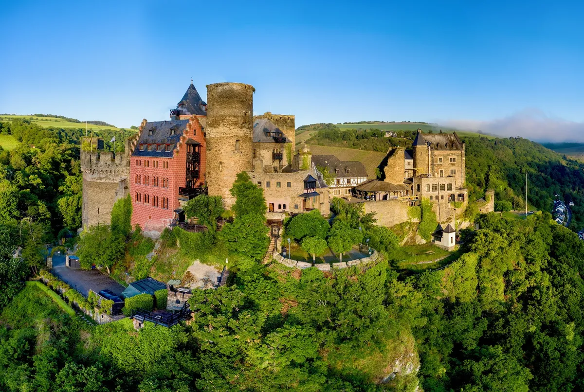 Burghotel Auf Schönburg Oberwesel, Rhine Valley interior view