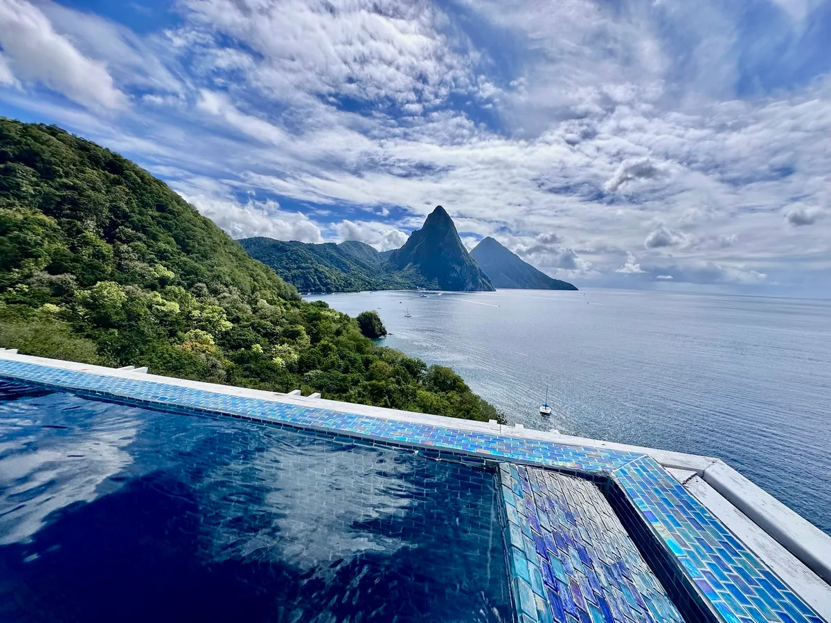 Caille Blanc Villa & Hotel, Soufriere interior view