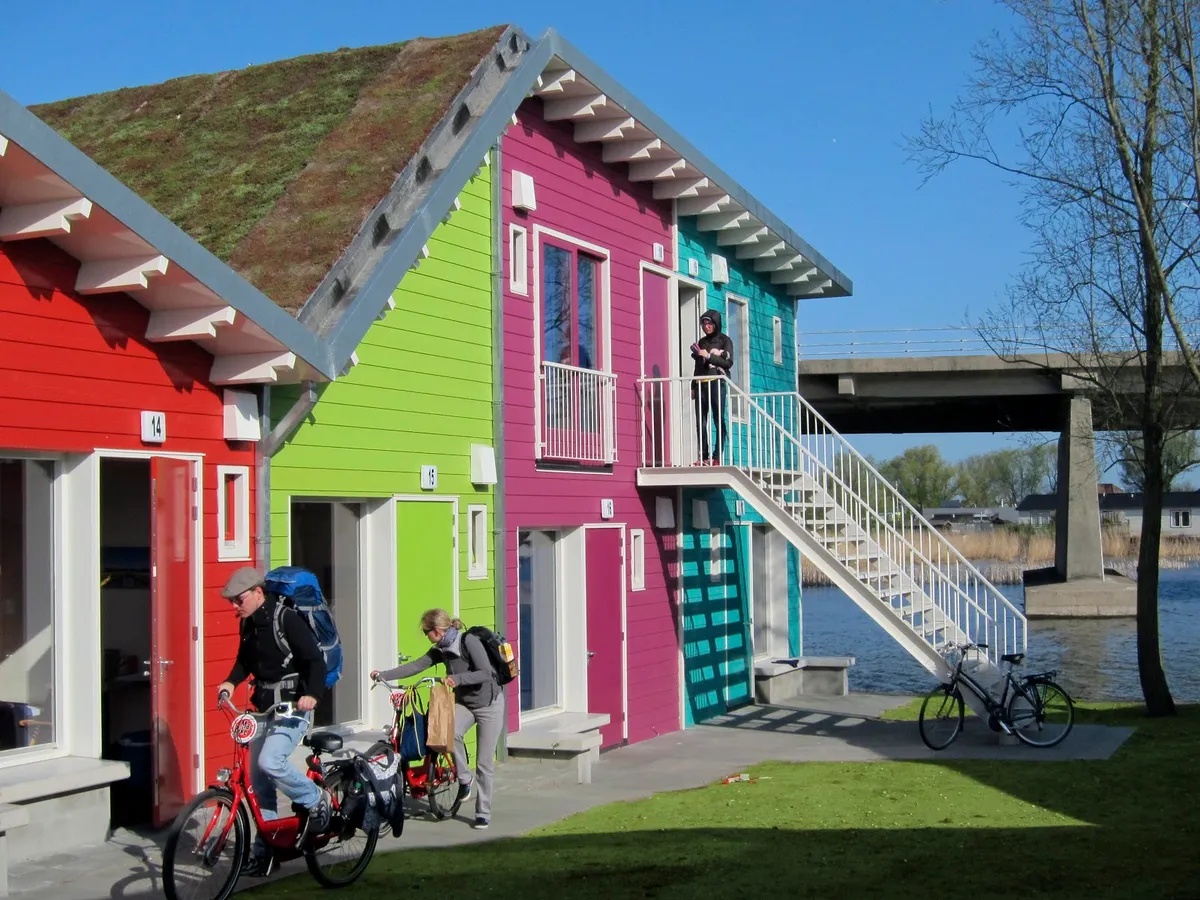 Camping Zeeburg Amsterdam, Amsterdam interior view