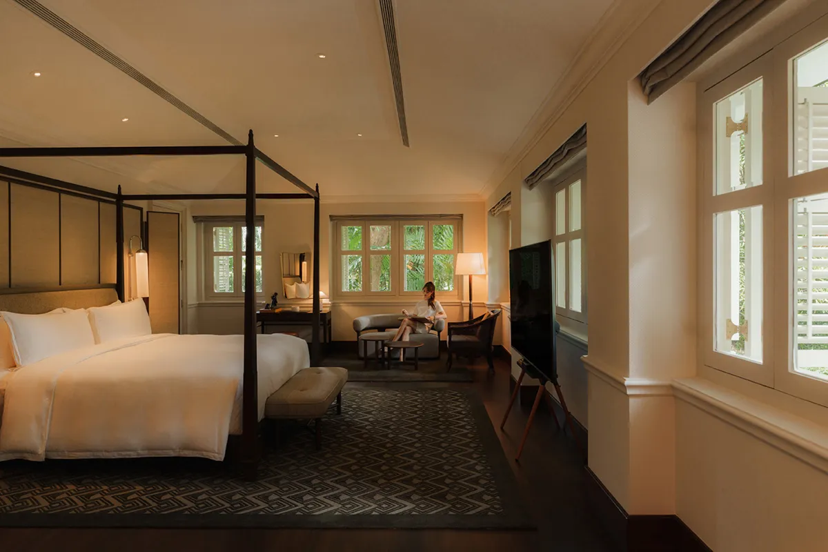 Capella Singapore, Sentosa interior view