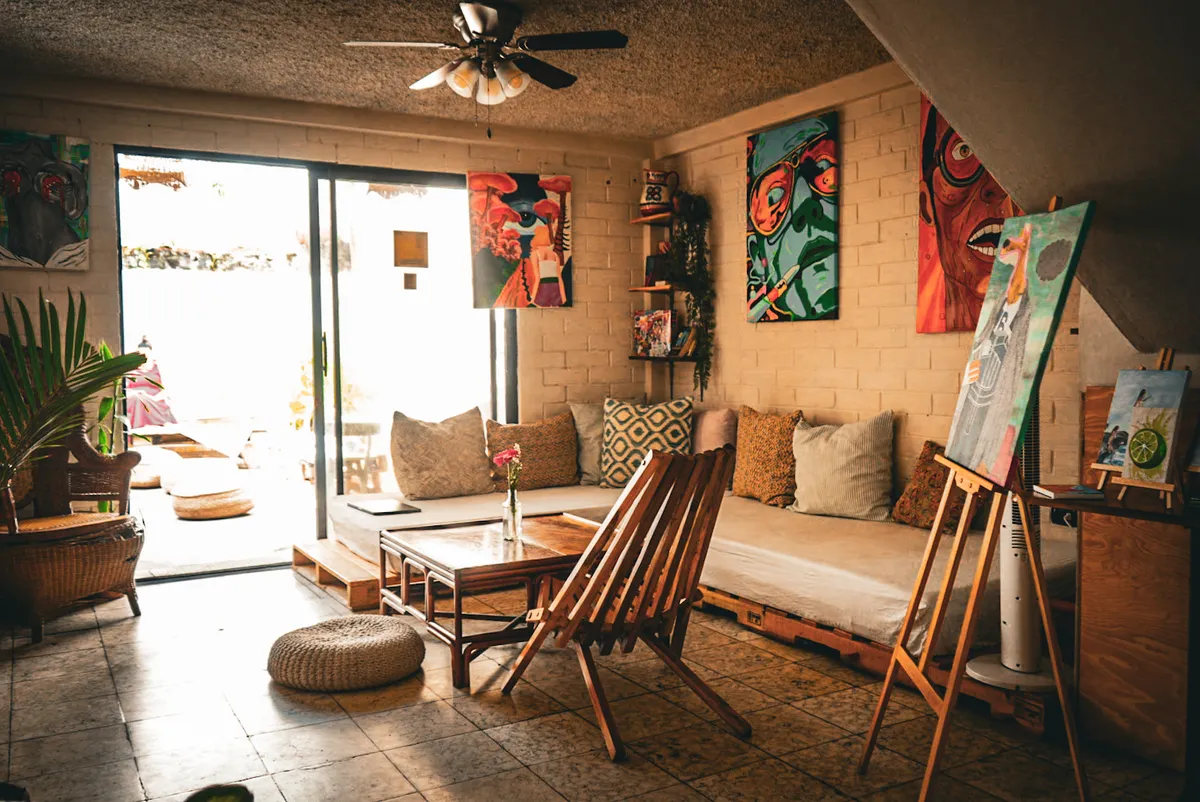 Casa Coco Hostel Santa Ana, Santa Ana interior view
