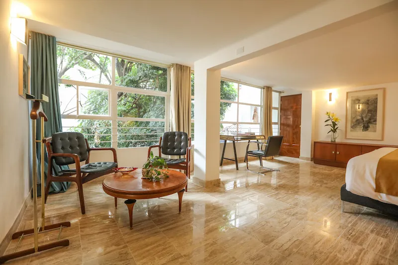 Casa Comtesse, Mexico City interior view